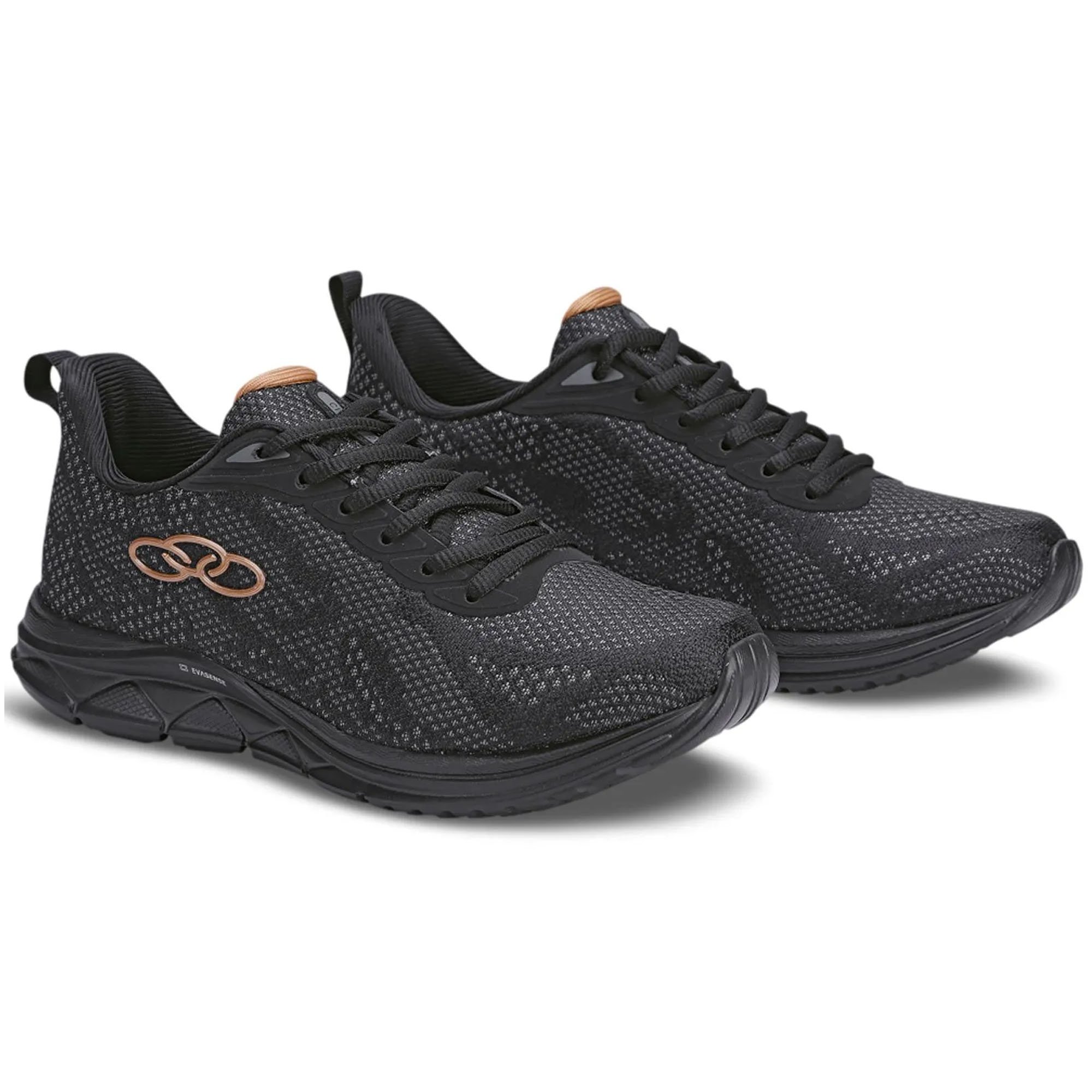 Tenis Olympikus Citrus 2 Feminino Preto Preto 2