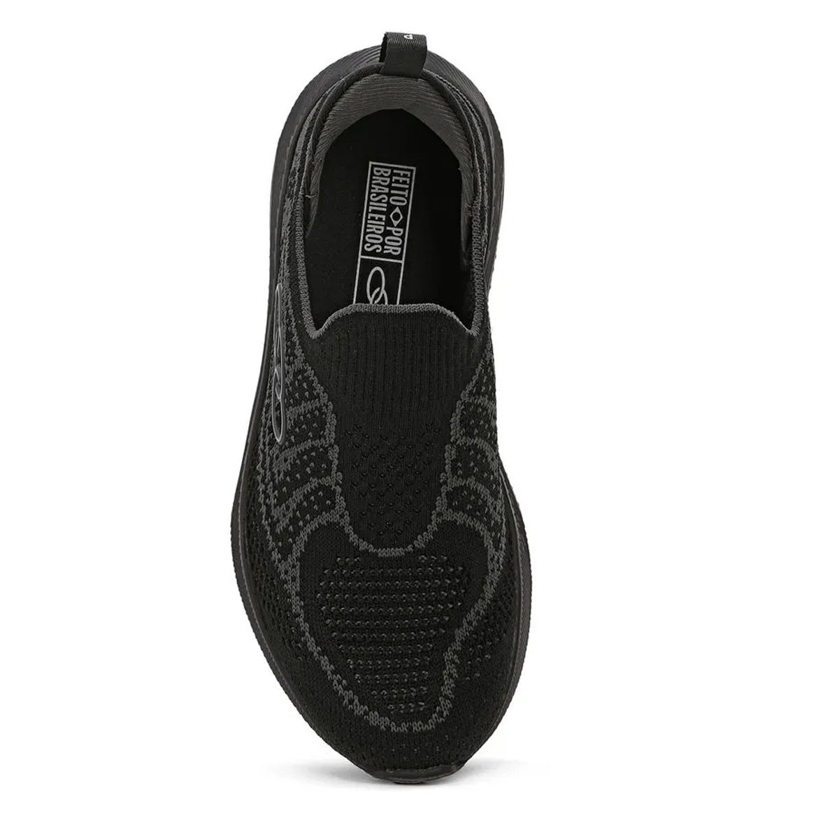 Tenis Olympikus Pixel Infantil Preto Preto 4