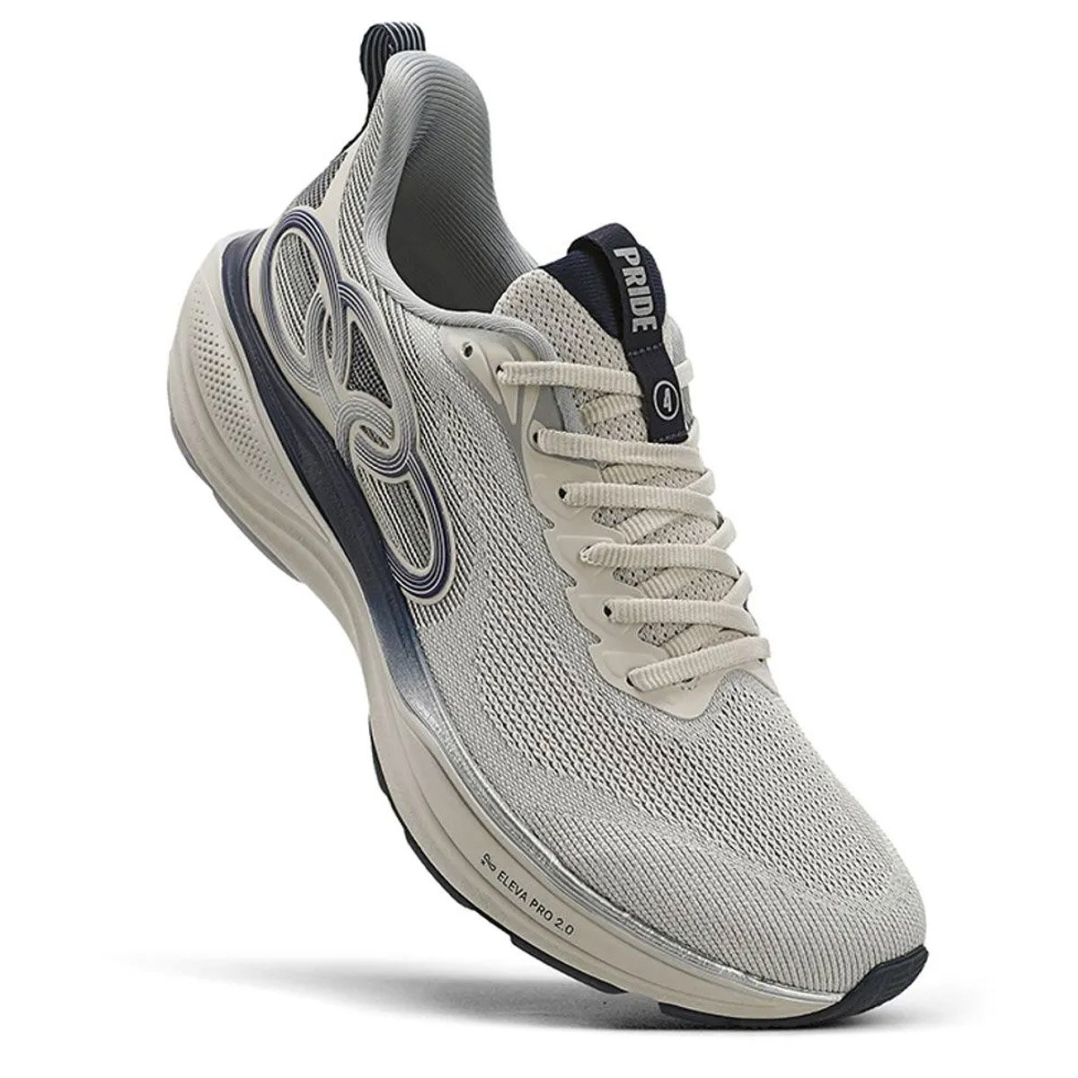 Tenis Olympikus Pride 4 Masculino Arenito Bege/Azul Marinho 2