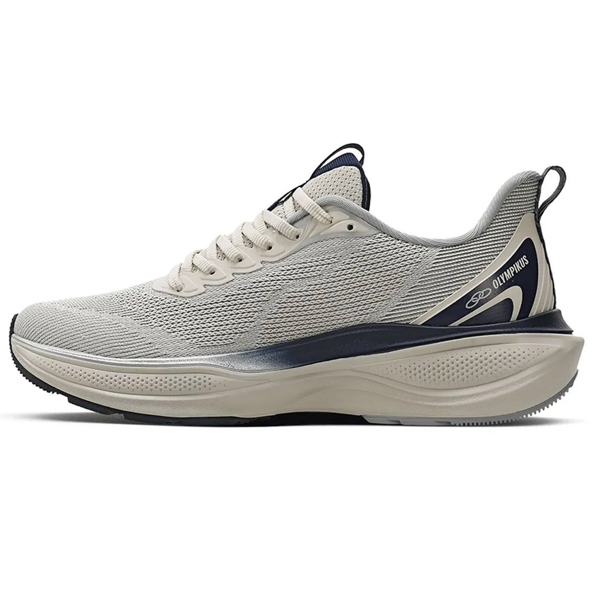 Tenis Olympikus Pride 4 Masculino Arenito Bege/Azul Marinho 3