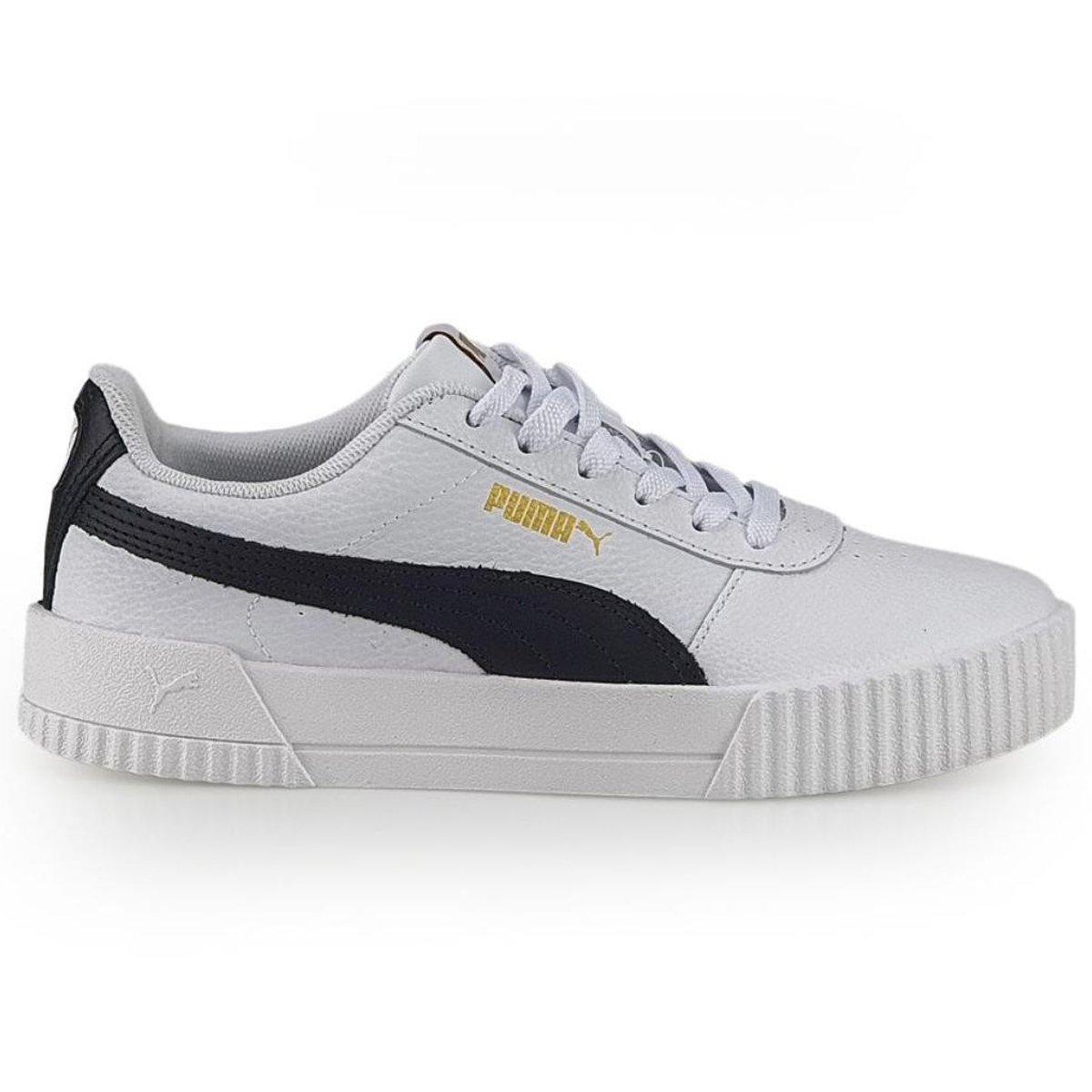 Tenis Puma Carina L BDP Feminino Branco Preto