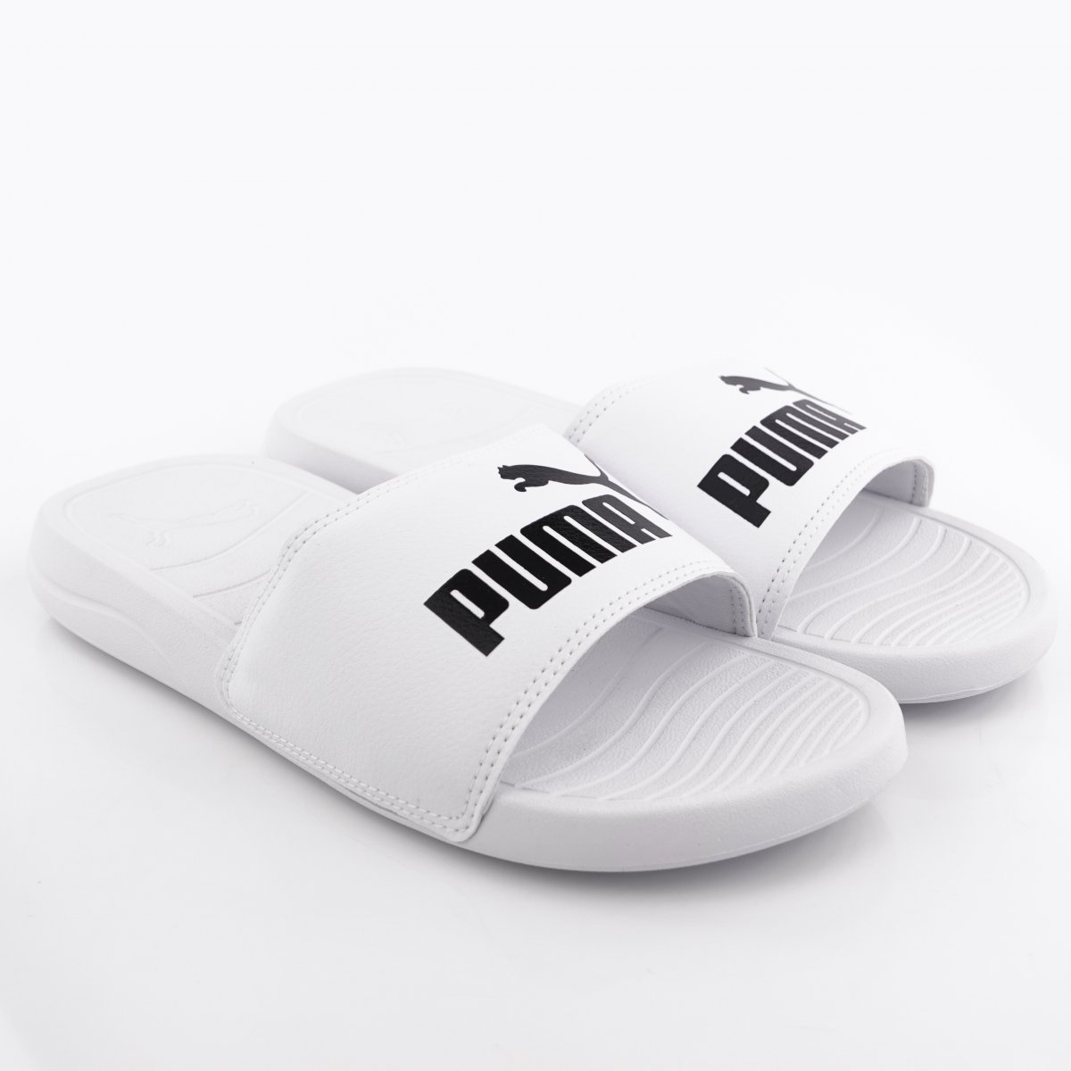 Chinelo Gaspea Puma Popcat 20 Bdp Masculino Branco Branco 2