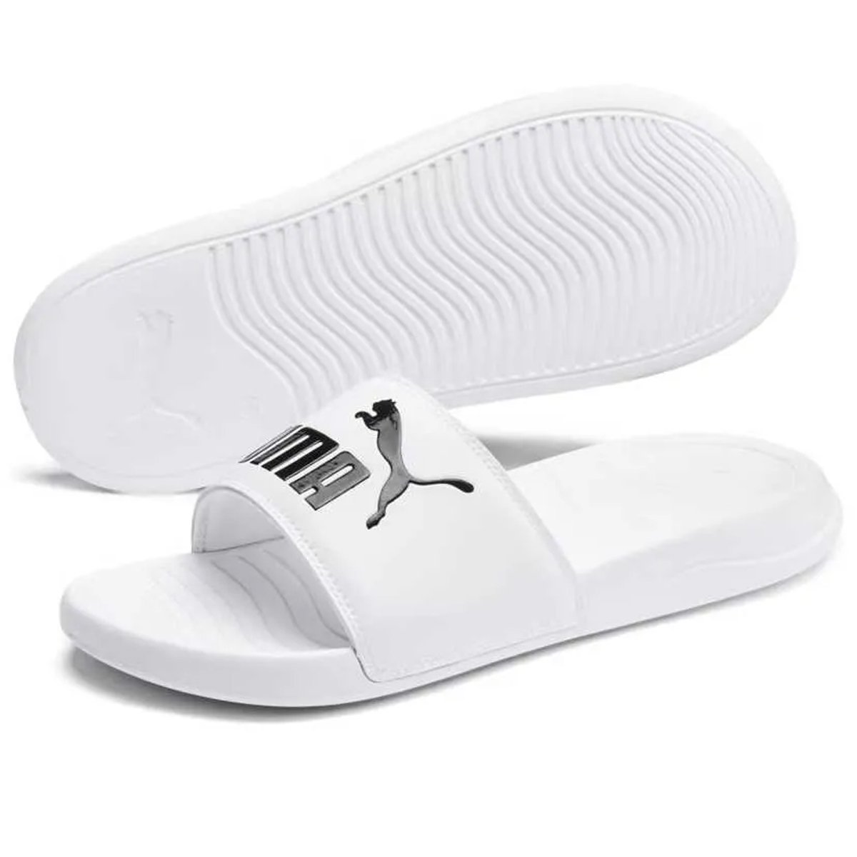 Chinelo Gaspea Puma Popcat 20 Bdp Masculino Branco Branco 4