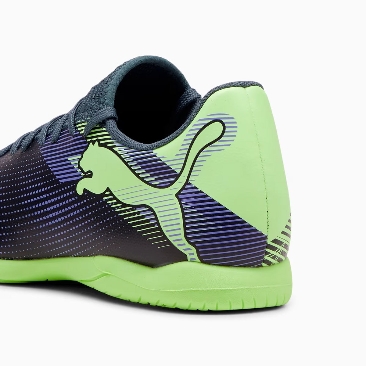 Chuteira Futsal Puma Future 7 Play Unissex Azul Azul Marinho/Verde 3