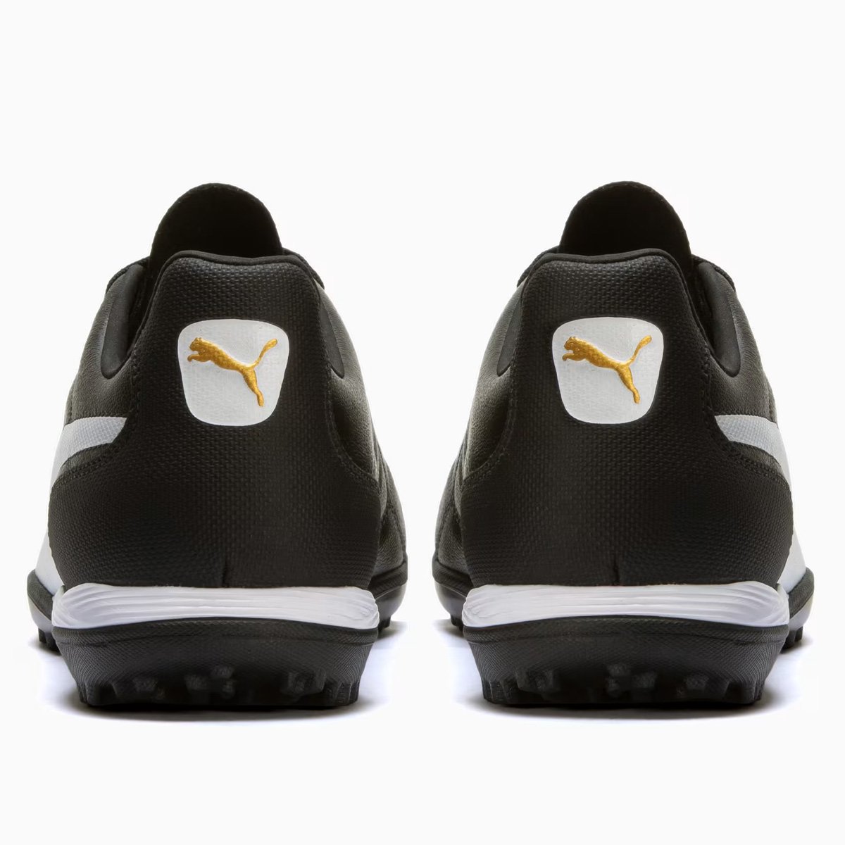Chuteira Society Puma King TT Unissex Preto Preto/Branco 3