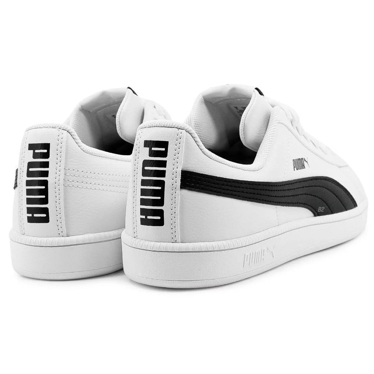 Tenis Puma UP Unissex Branco Preto Branco/Preto 3