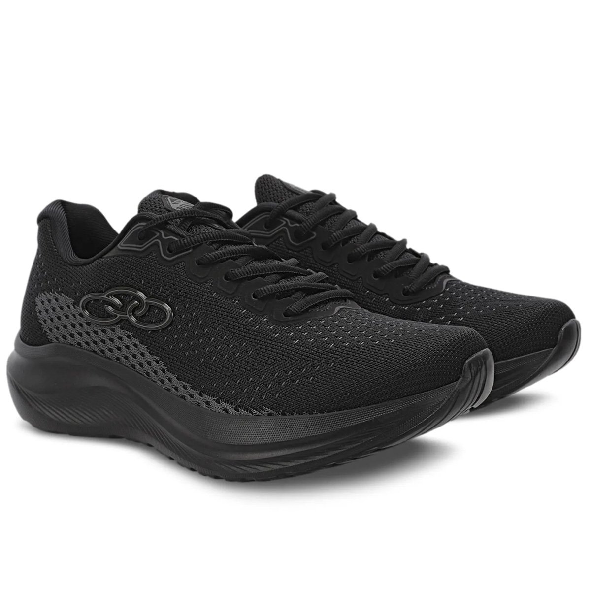 Tenis Olympikus Soma Unissex Preto Preto 2