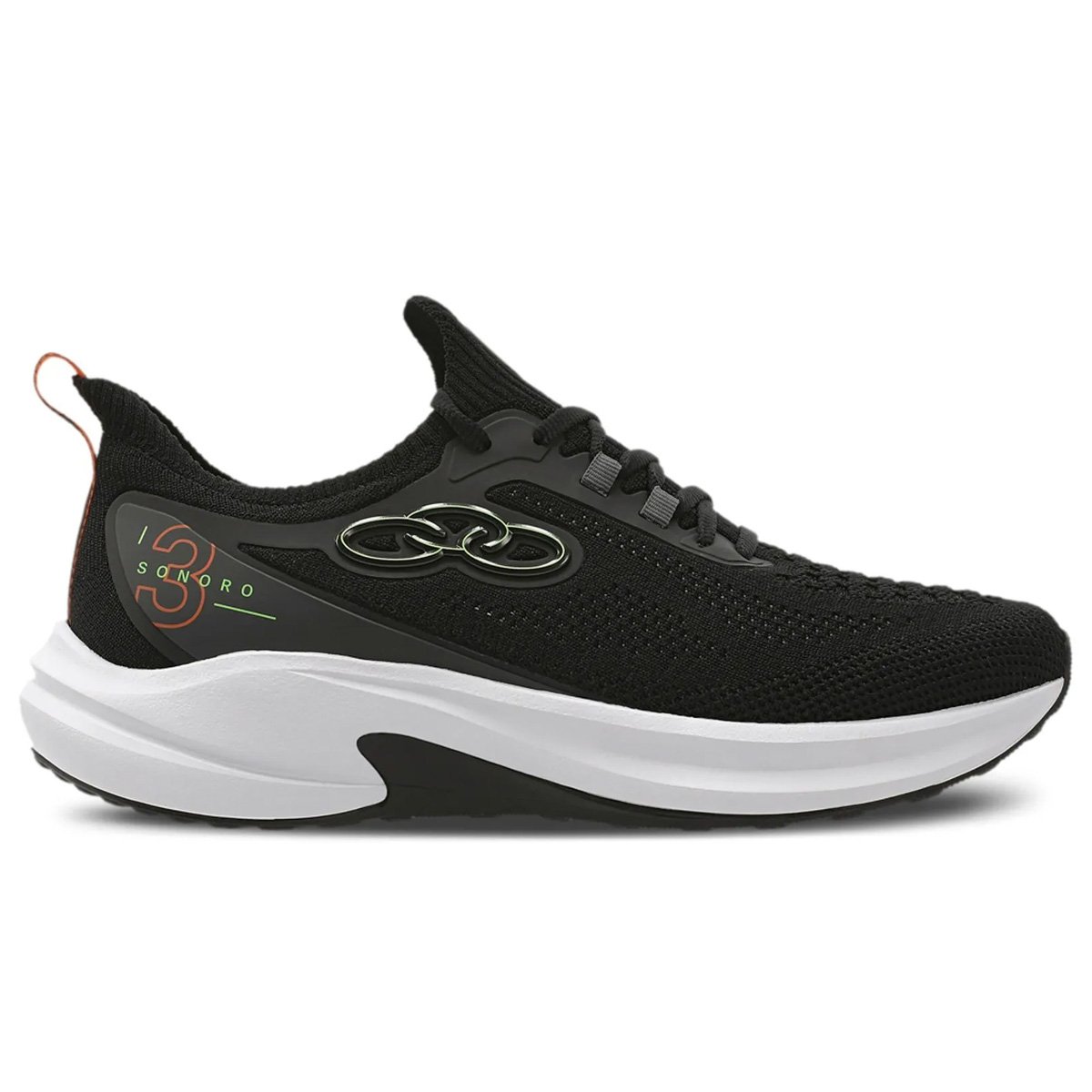 Tenis Olympikus Sonoro 3 Masculino Preto
