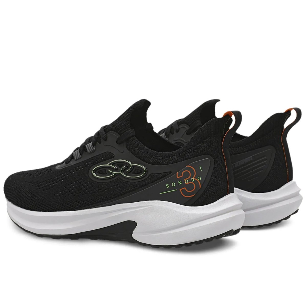 Tenis Olympikus Sonoro 3 Masculino Preto Preto 4