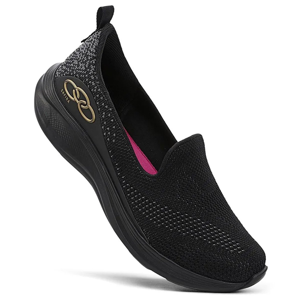 Tenis Olympikus Safira Feminino Preto Preto 2