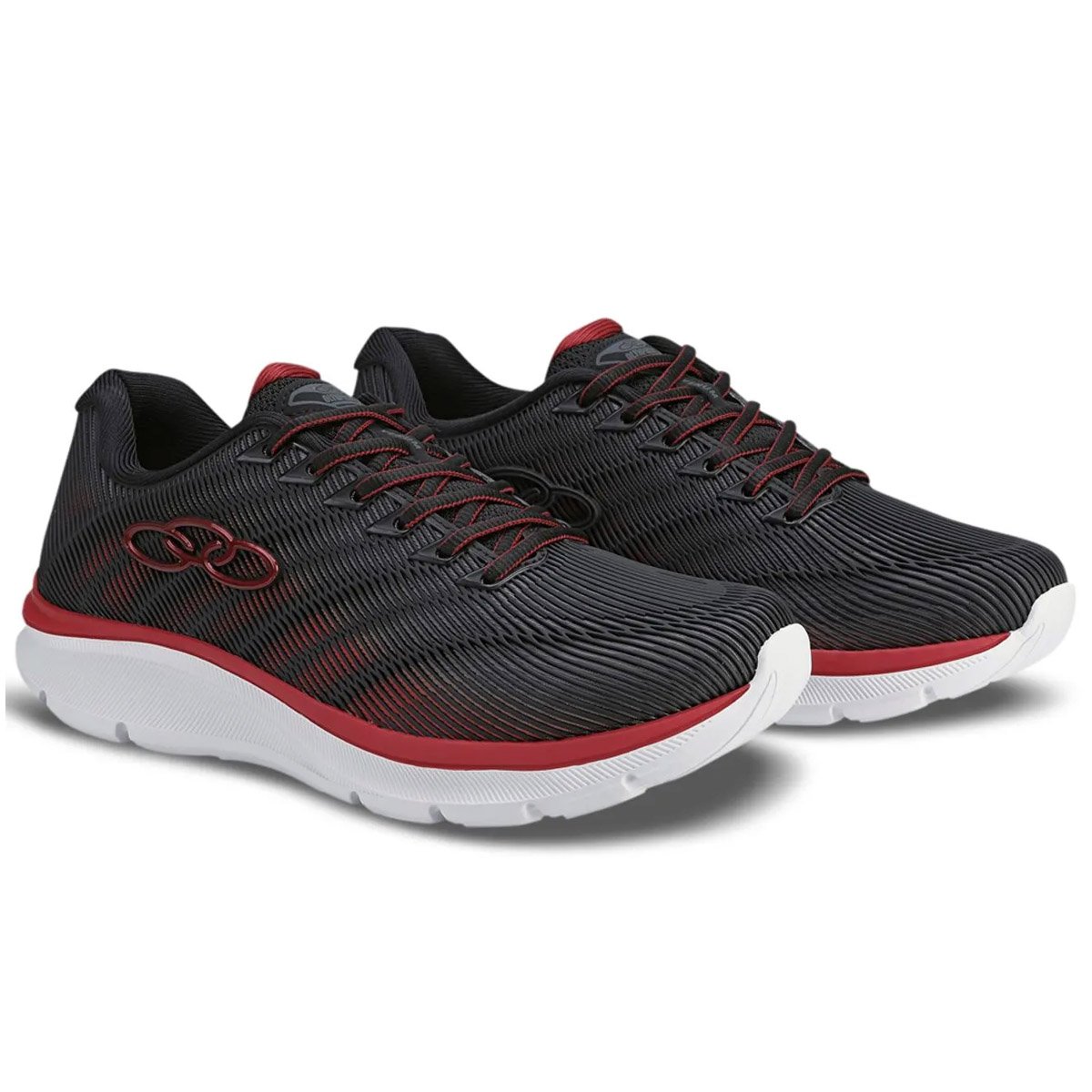 Tenis Olympikus Venum Infantil Preto Preto/Vermelho 2