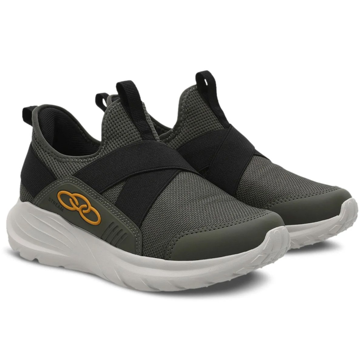 Tenis Olympikus Stream Infantil Militar Verde 2