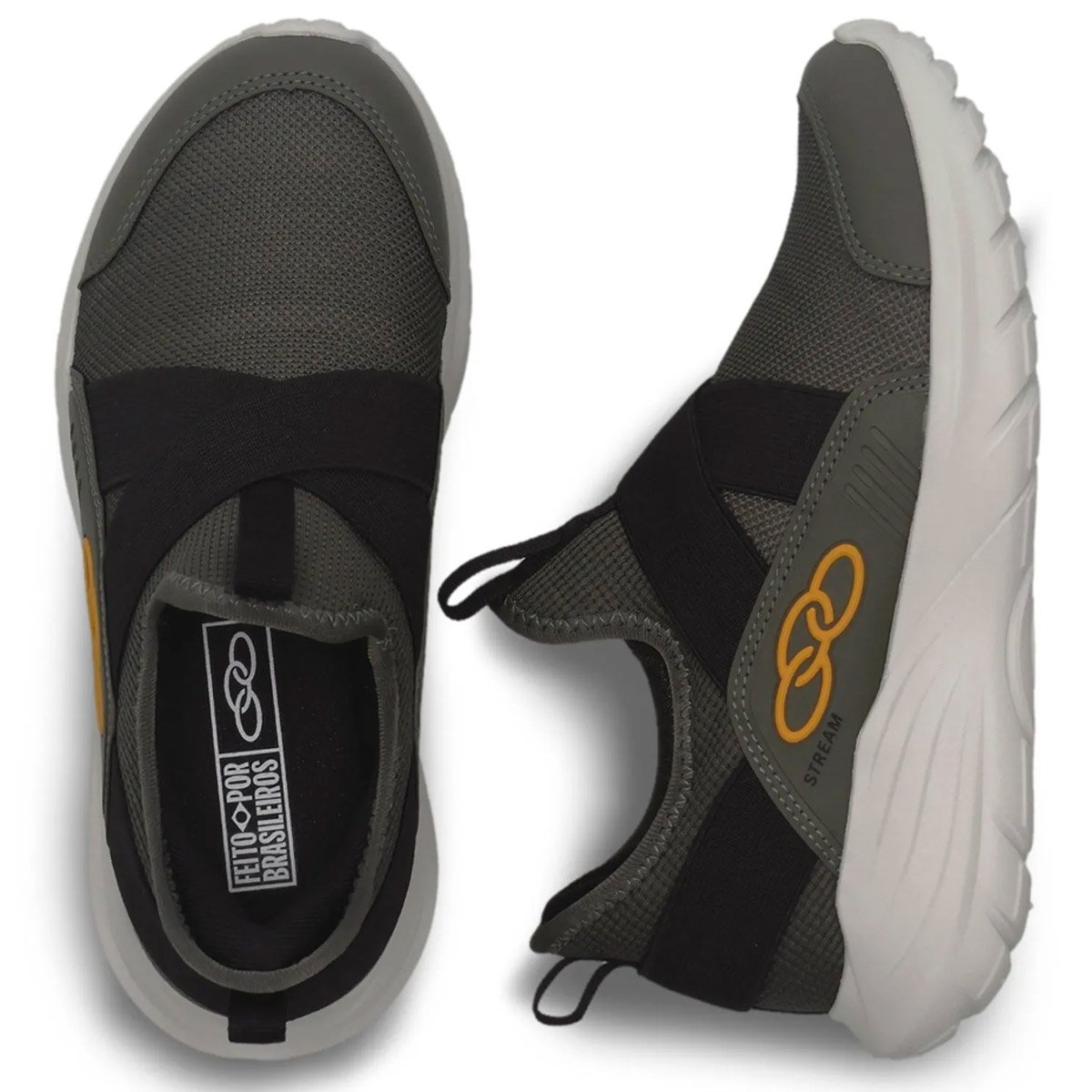 Tenis Olympikus Stream Infantil Militar Verde 3