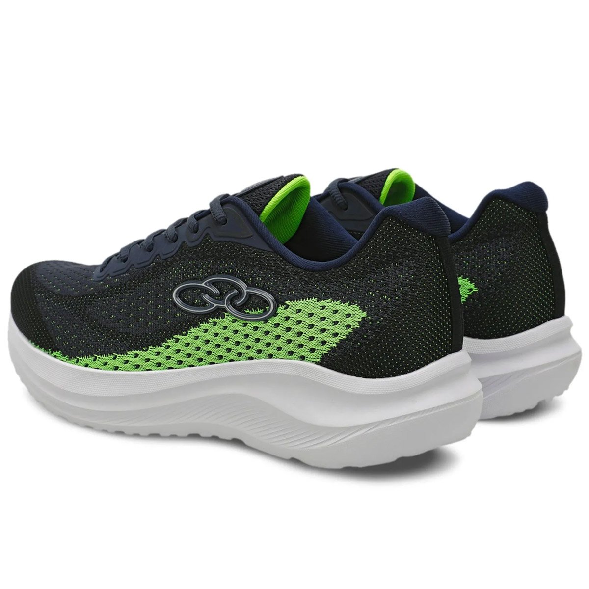Tenis Olympikus Soma Masculino Marinho Verde Azul Marinho/Verde 4