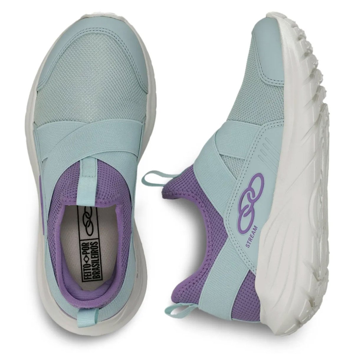 Tenis Olympikus Stream Infantil Verde Jade Verde 3