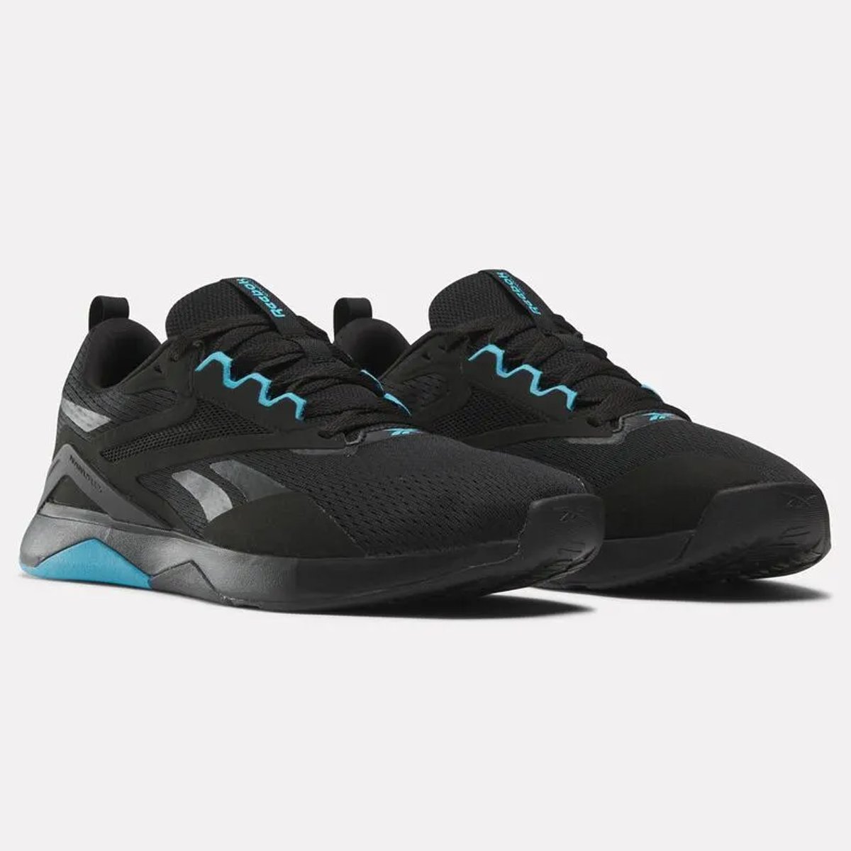 Tenis Reebok Nanoflex TR V2 Masculino Preto Azul Preto/Azul 2