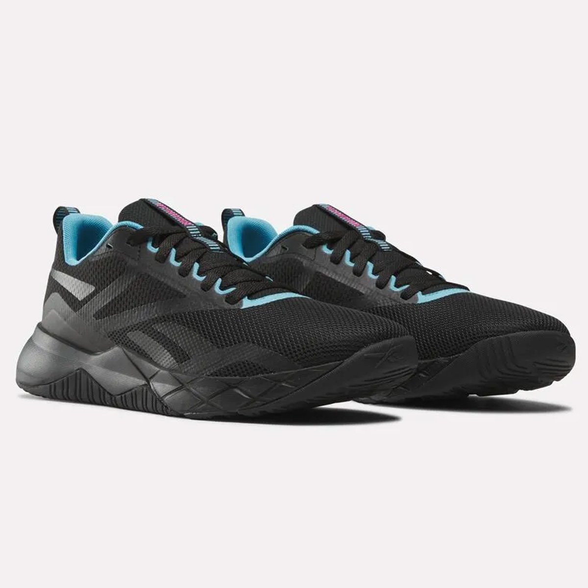 Tenis Reebok NFX Trainer Masculino Preto Azul Preto/Azul 2