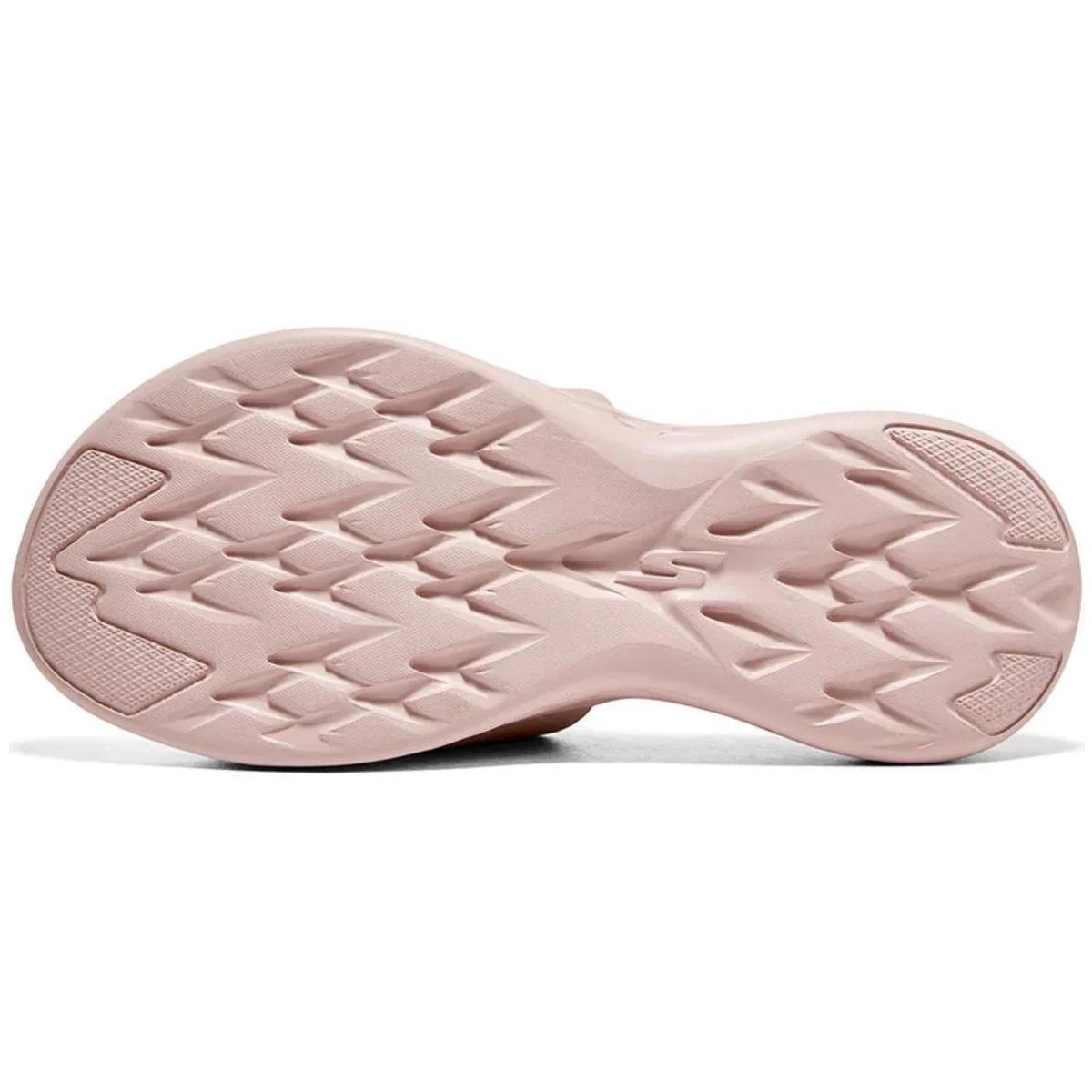 Chinelo Gaspea Skechers On The Go 600 Feminino Malva Bege 4