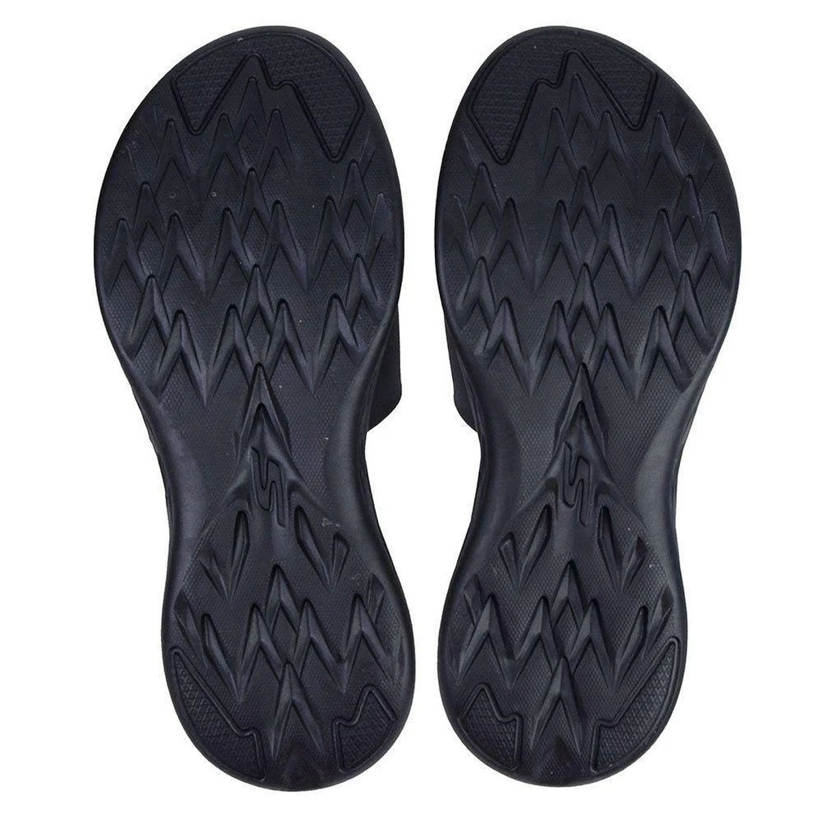 Chinelo Gaspea Skechers On The Go 600 Feminino Preto Preto 4