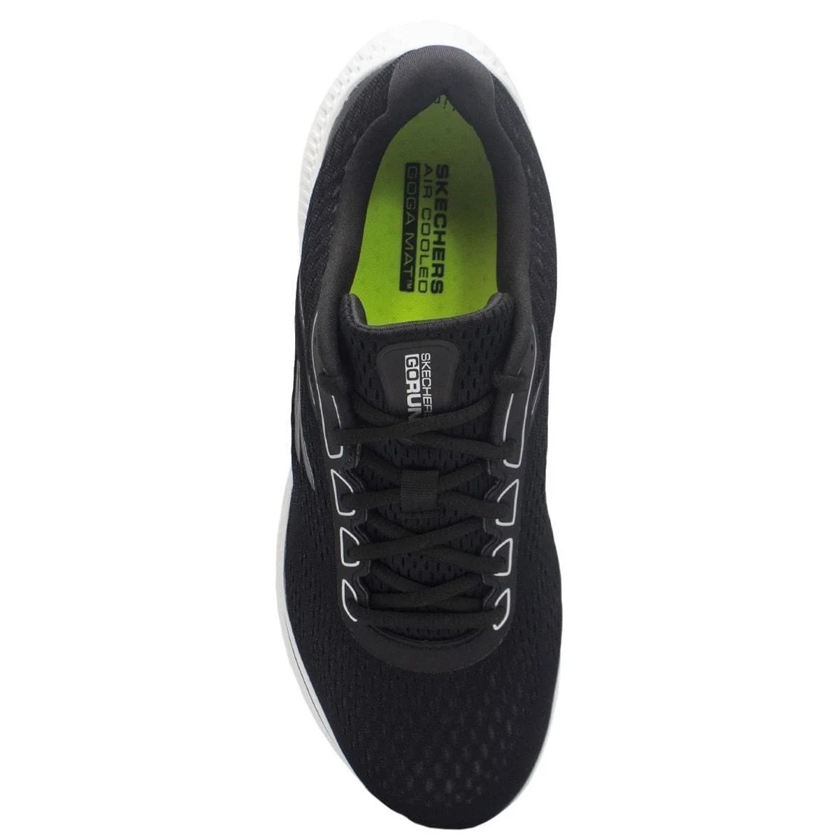 Tenis Skechers Go Run Consistent 2.0 Masculino Preto Branco Preto/Branco 3
