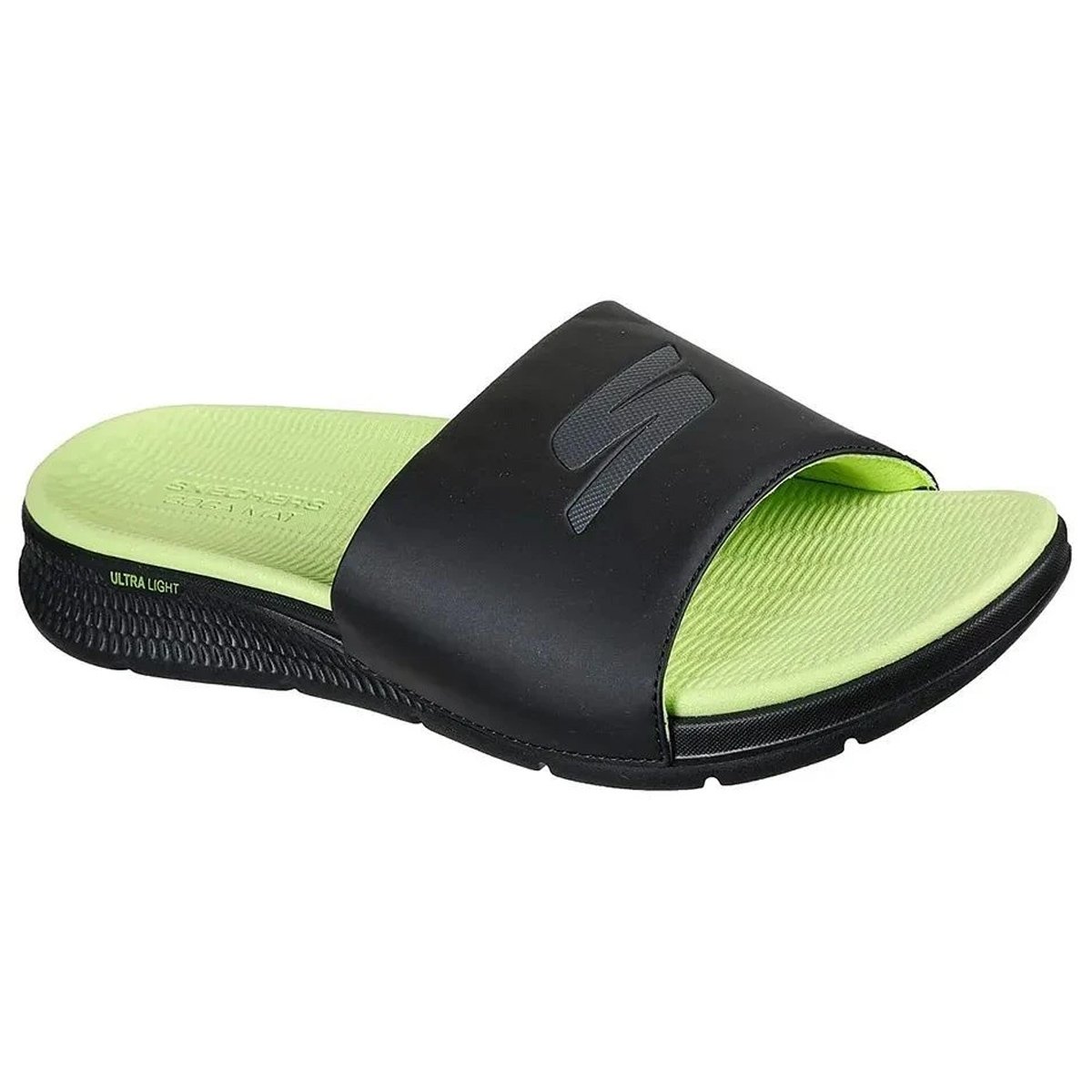 Chinelo Gaspea Skechers Go Consistent Masculino Preto