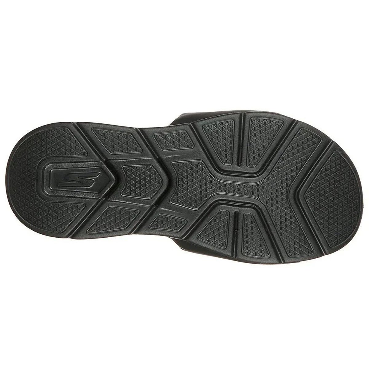 Chinelo Gaspea Skechers Go Consistent Masculino Preto Preto/Verde 3