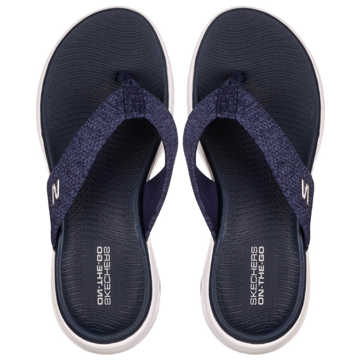 Chinelo Skechers On The Go 600 Feminino Marinho