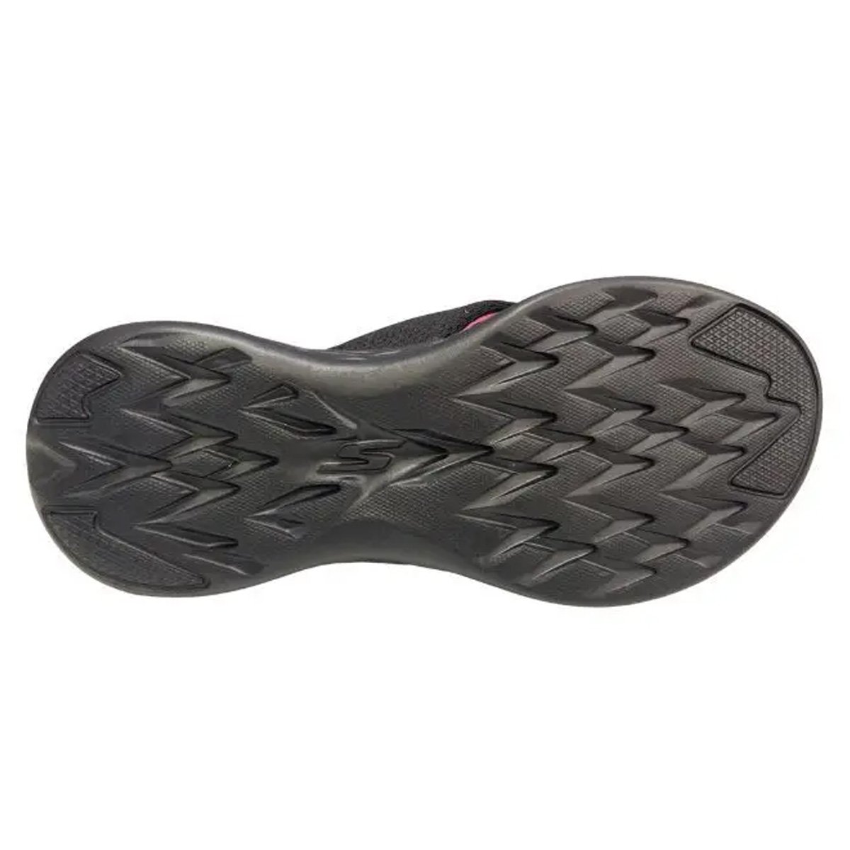 Chinelo Skechers On The Go 600 Feminino Preto Preto/Rosa 5