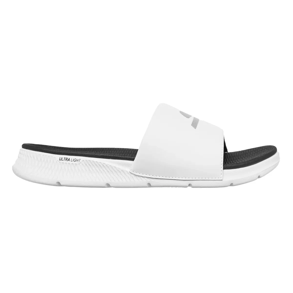 Chinelo Gaspea Skechers Go Consistent Masculino Branco Branco/Preto 2