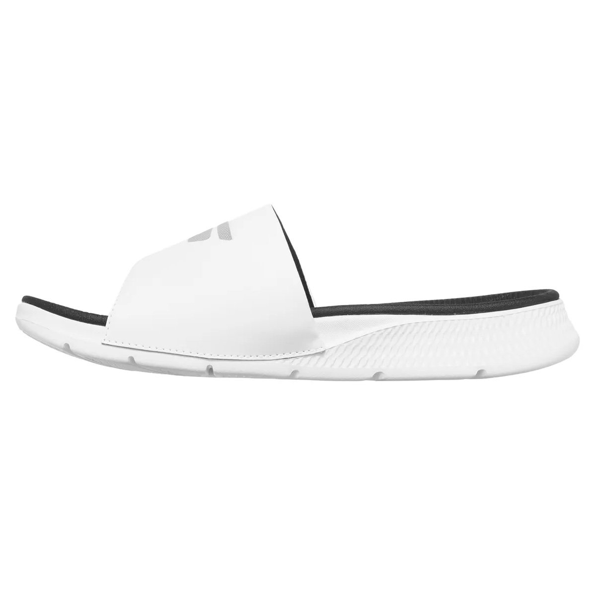 Chinelo Gaspea Skechers Go Consistent Masculino Branco Branco/Preto 3