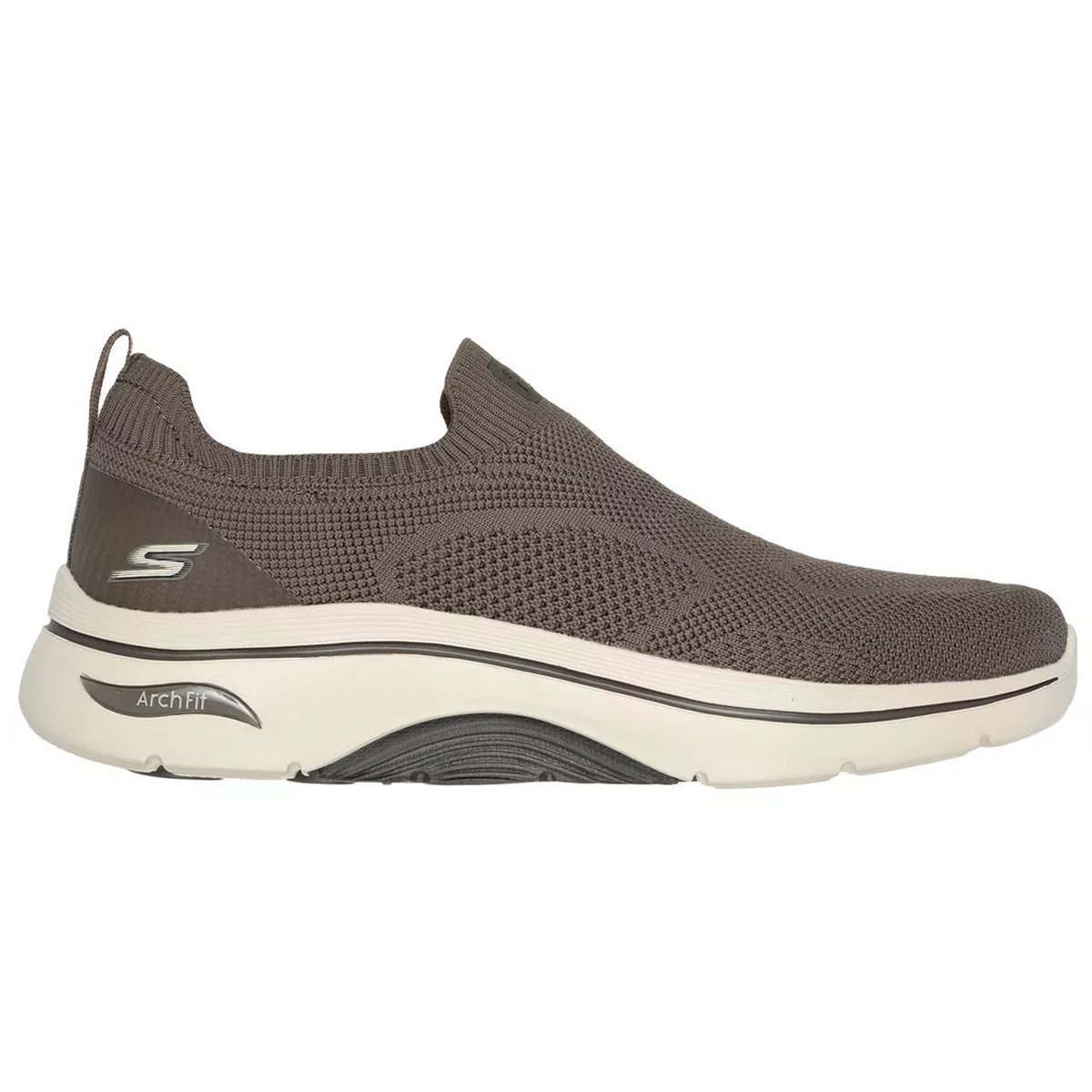 Tenis Skechers Go walk Arch Fit Masculino Castanho Castanho