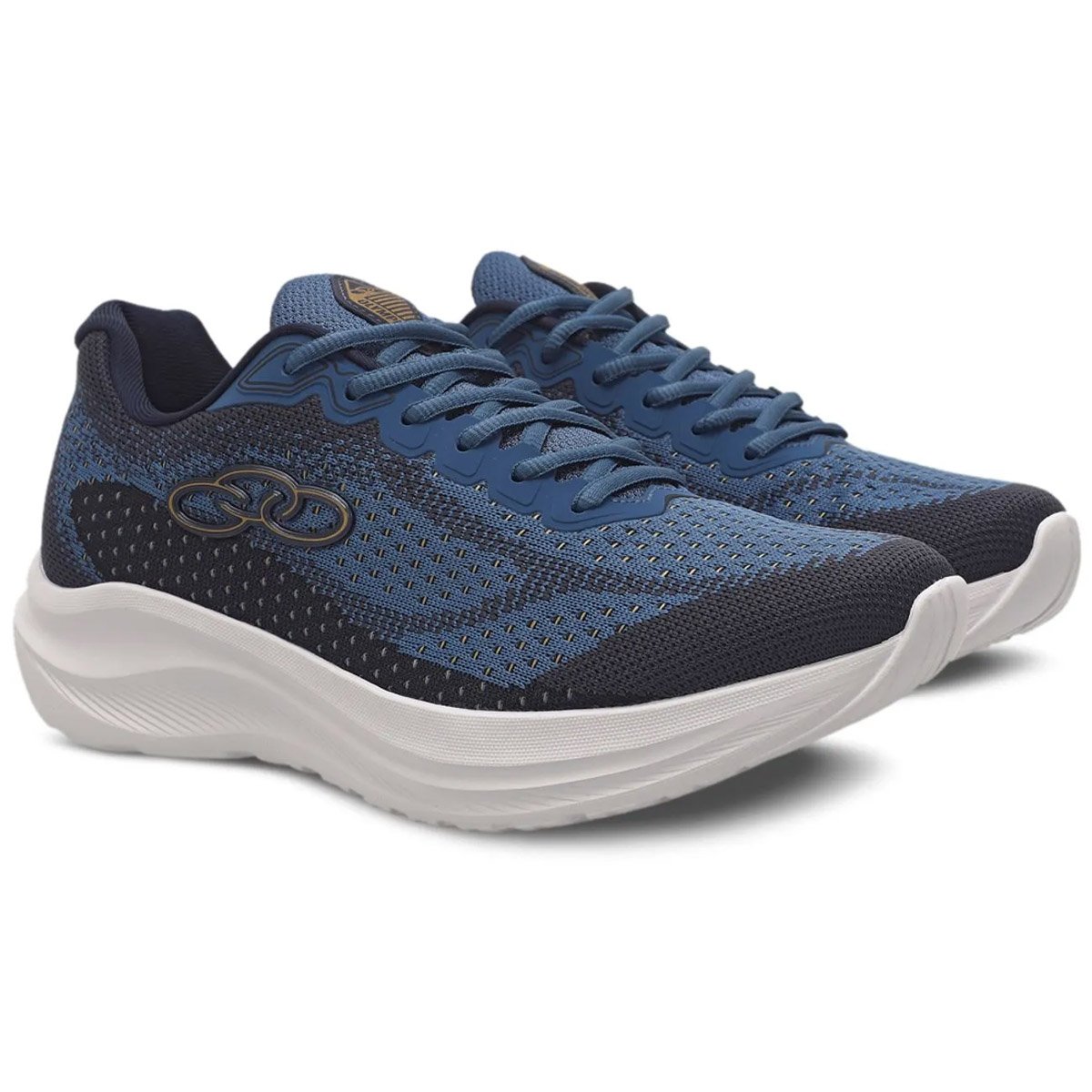Tenis Olympikus Soma Masculino Azul Azul 2