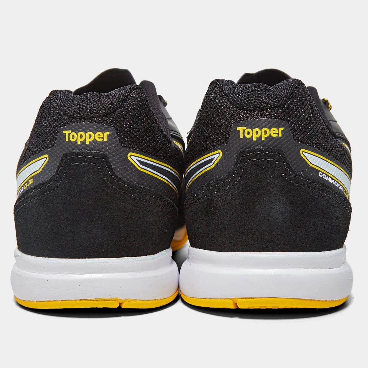 Chuteira Futsal Topper Dominator Club V Unissex Preto Preto 3