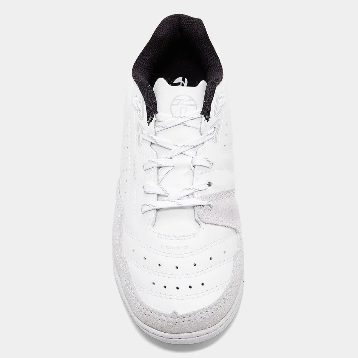 Chuteira Futsal Topper Dominator Club V Unissex Branco Branco 4