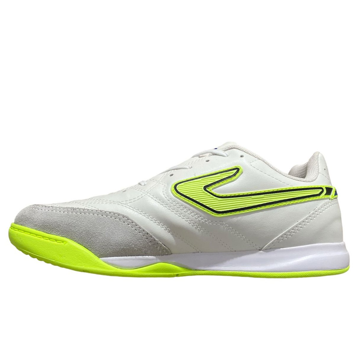 Chuteira Futsal Topper Maestro Club V Uxnisse Branco Verde Branco/Verde 2