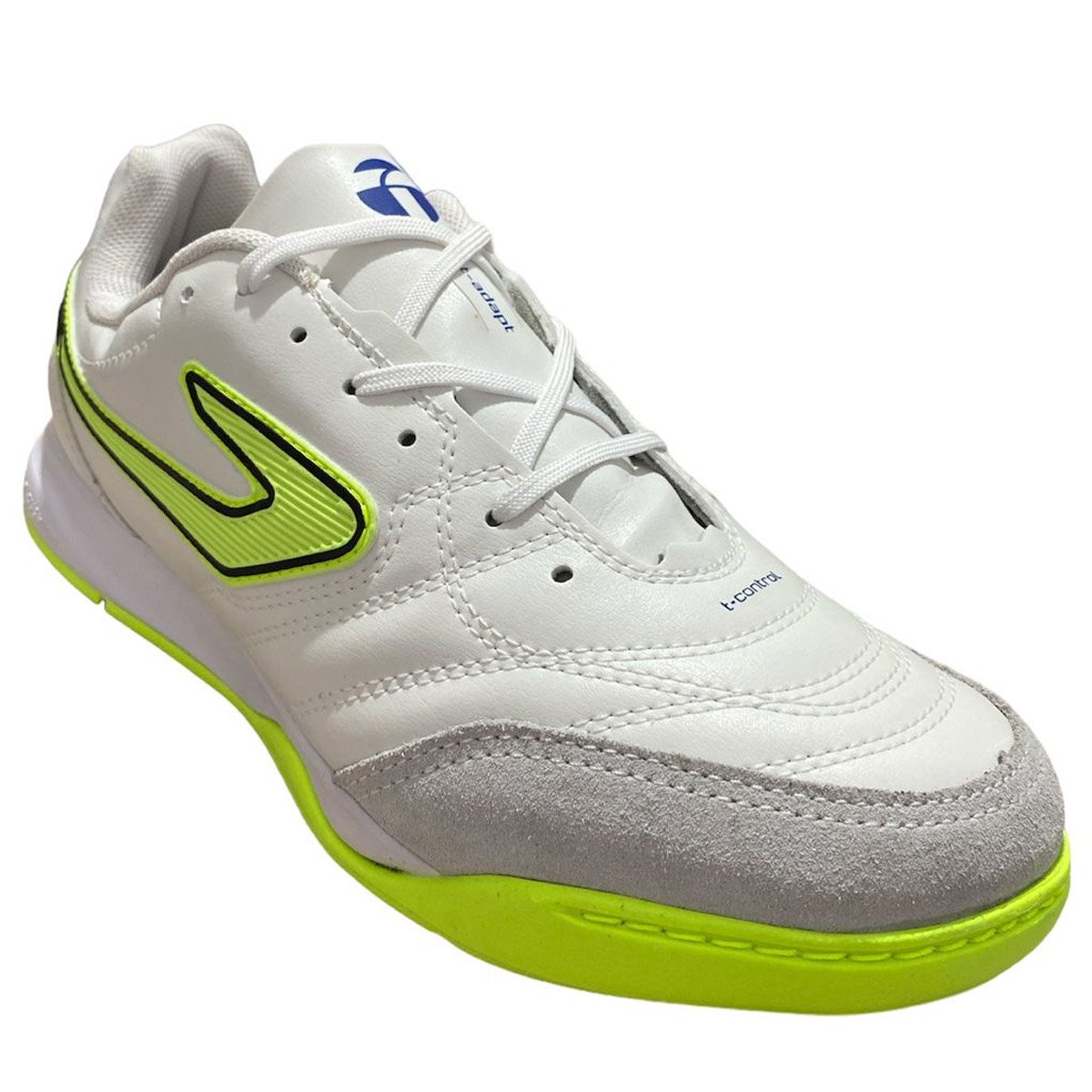 Chuteira Futsal Topper Maestro Club V Uxnisse Branco Verde Branco/Verde 3