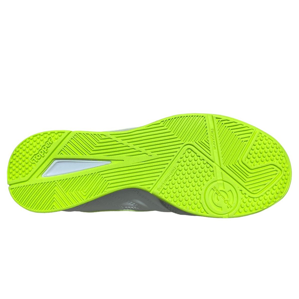 Chuteira Futsal Topper Maestro Club V Uxnisse Branco Verde Branco/Verde 5