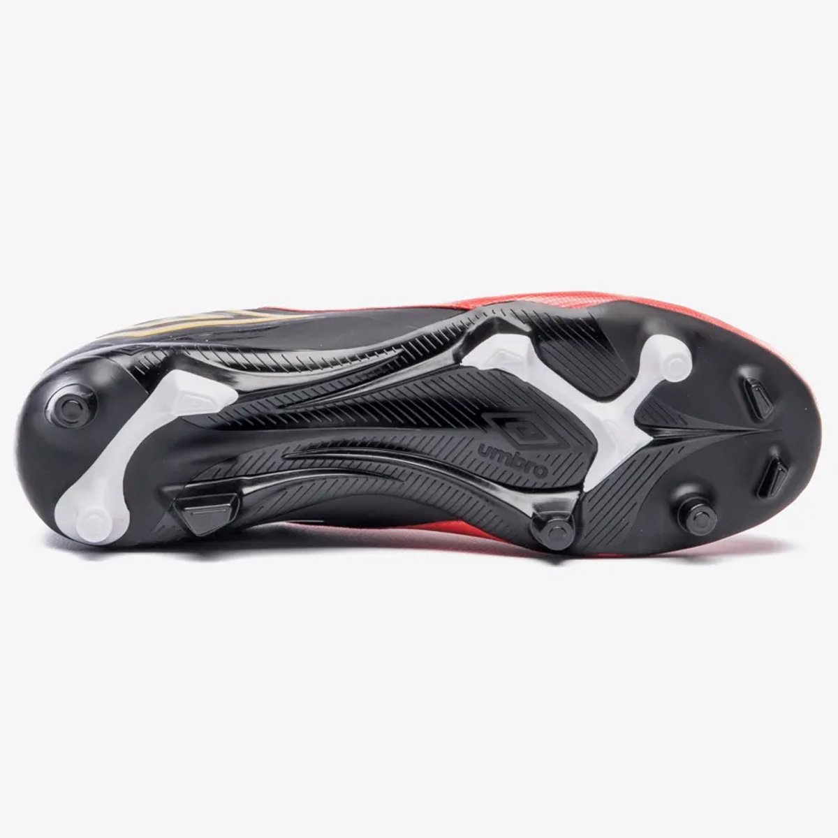 Chuteira Campo Umbro Fifty VI Unissex Vermelho Vermelho/Preto 5