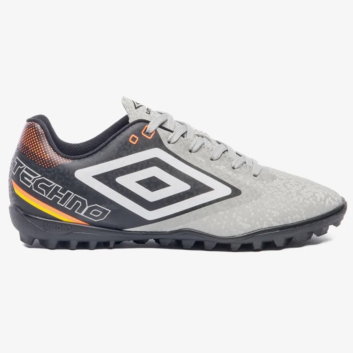 Chuteira Society Umbro Techno II Unissex Cinza
