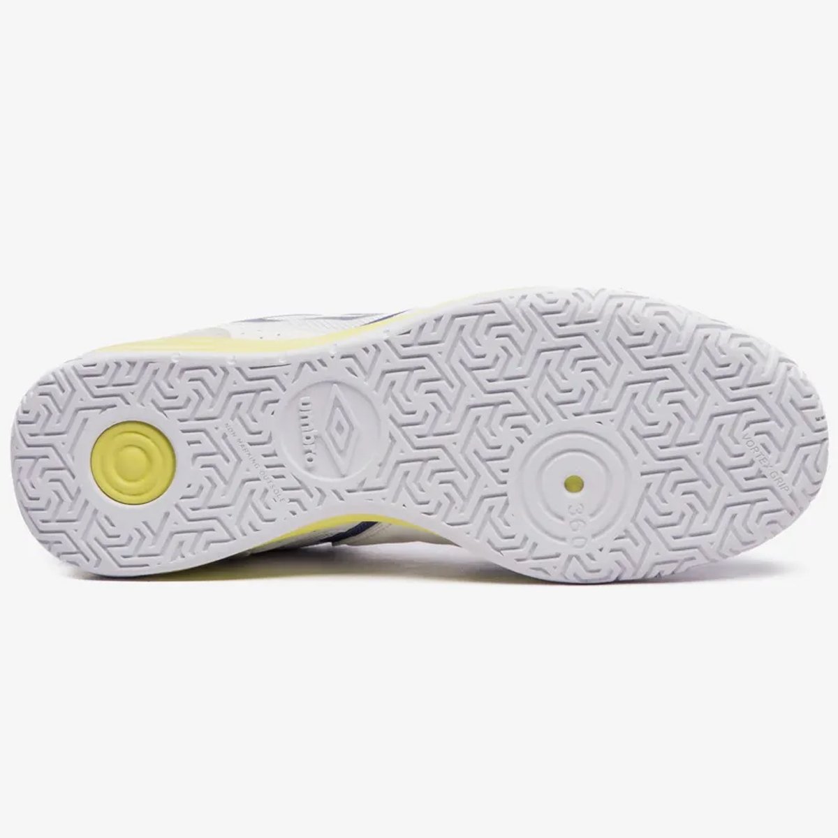 Chuteira Futsal Umbro Pro Challenge Uptake Unissex Branco Branco/Azul 5
