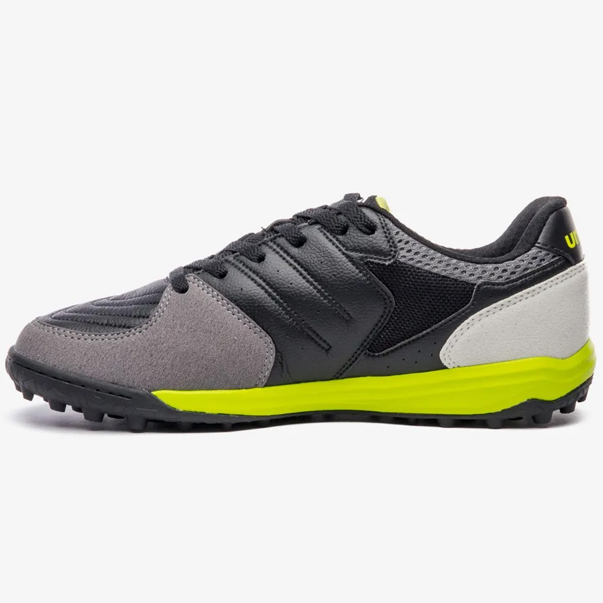 Chuteira Society Umbro Pro Challenge Uptake Unissex Preto Preto/Verde 2