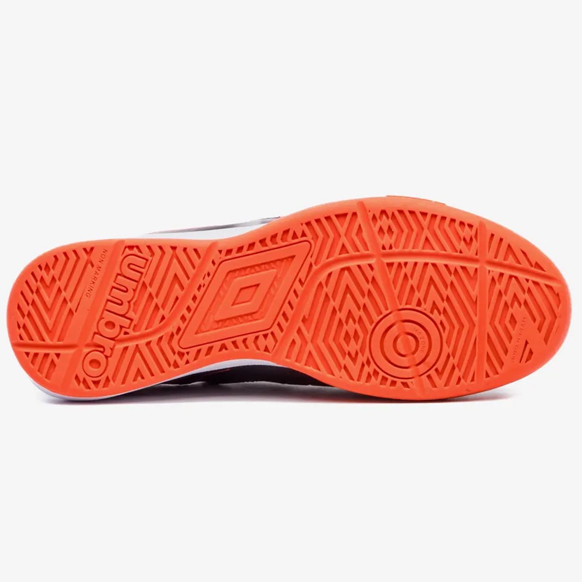 Chuteira Futsal Umbro Fifty VI Unissex Preto Preto/Laranja 5
