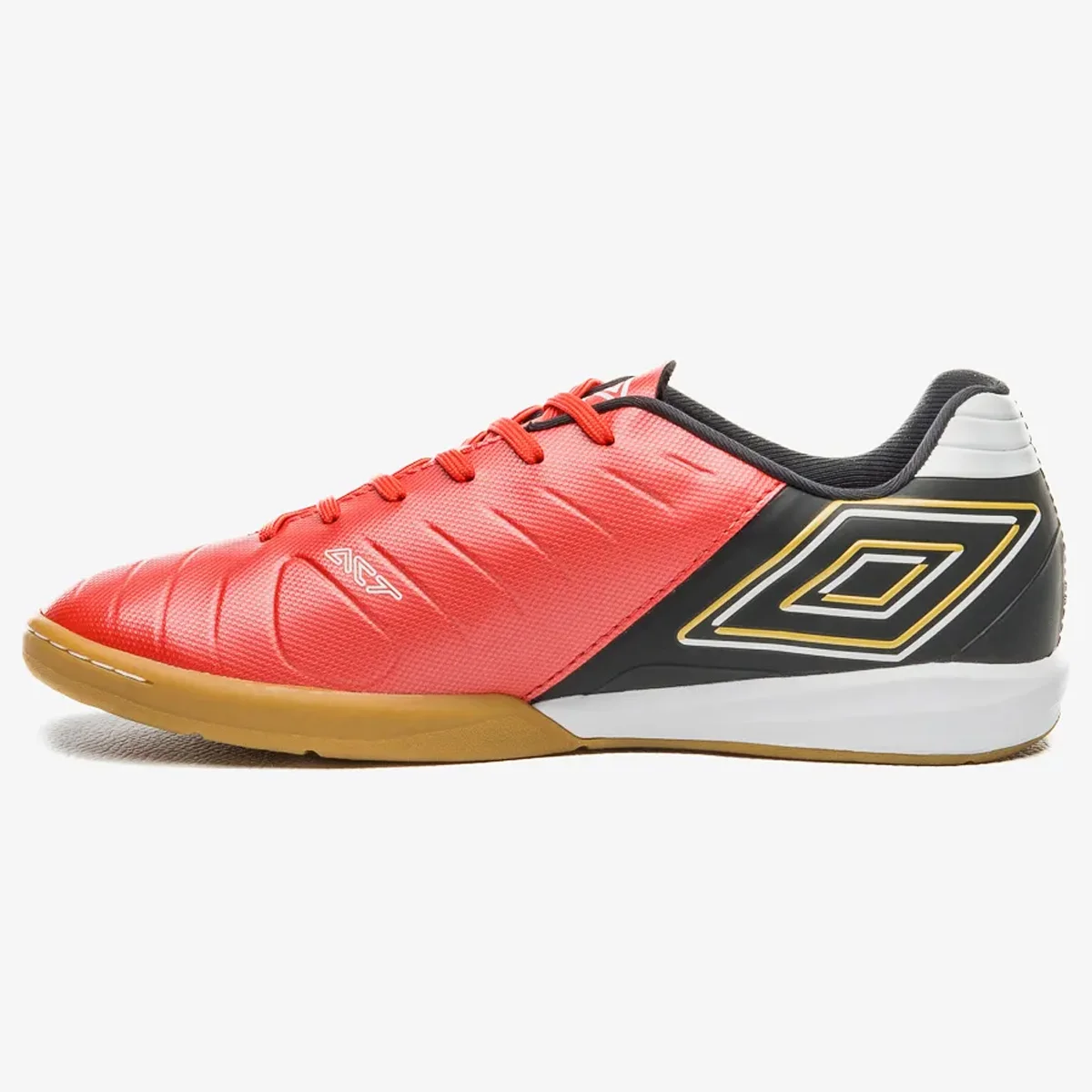 Chuteira Futsal Umbro Fifty VI Unissex Vermelho Vermelho/Preto
