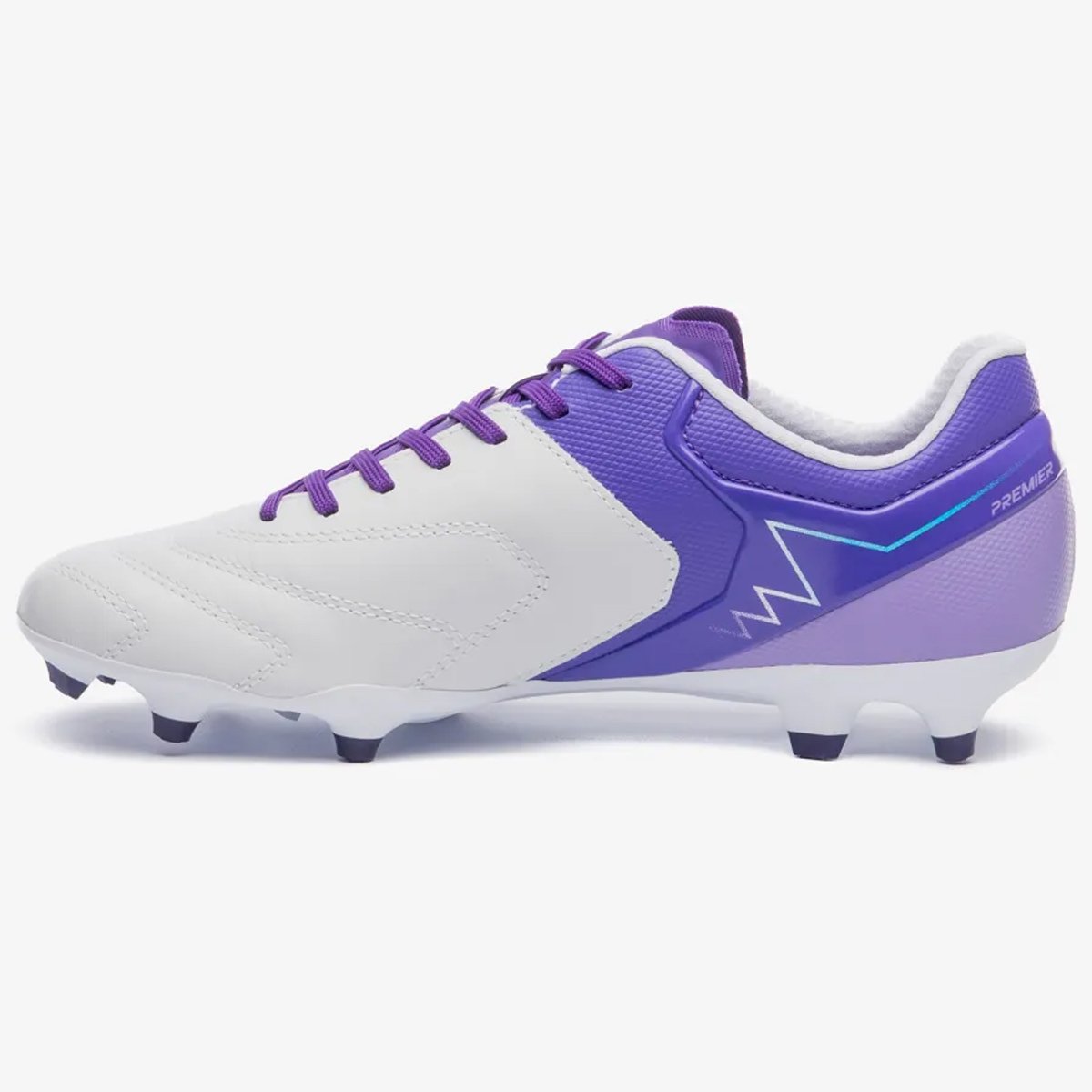 Chuteira Campo Umbro Adamant Master Class Premier Branco Roxo/Branco 3