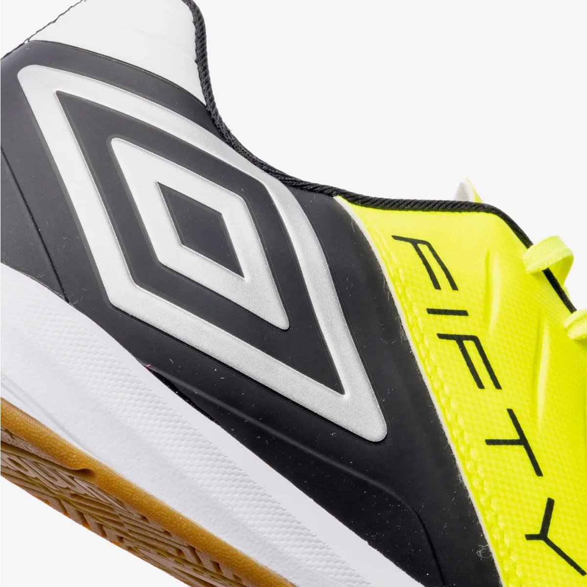 Chuteira Futsal Umbro Fifty VI Masculino Limao Amarelo/Preto 7