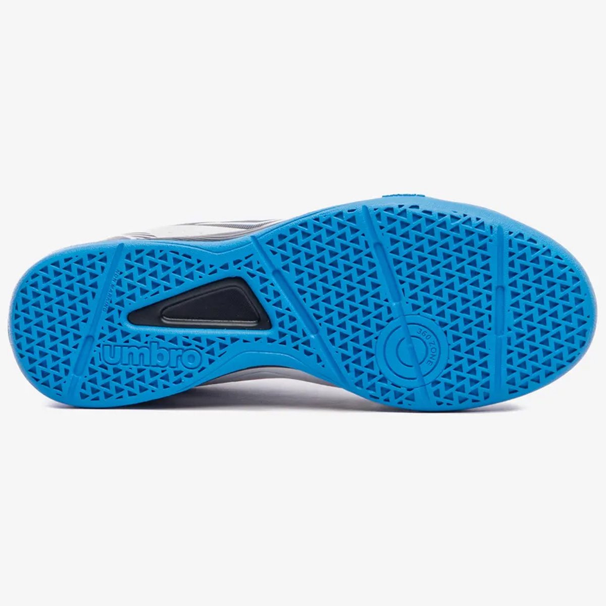 Chuteira Futsal Umbro Neo Comfort Unissex Branco Branco/Preto/Azul 4