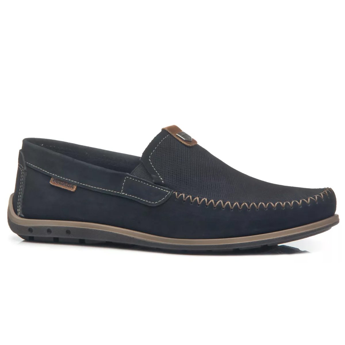 Mocassim Pegada 141603 Masculino Marinho