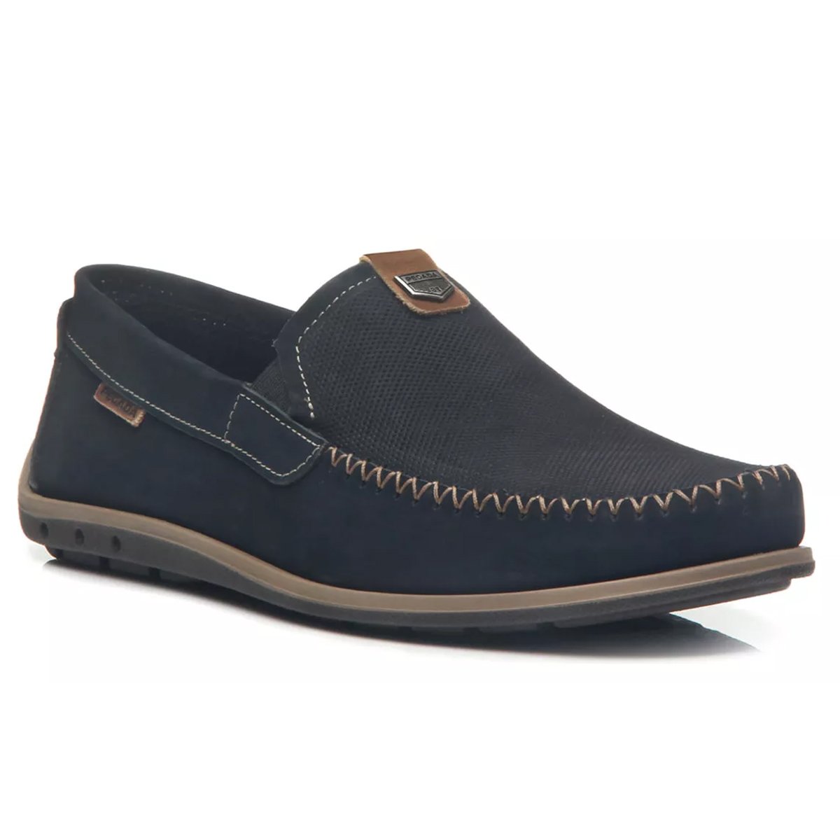 Mocassim Pegada 141603 Masculino Marinho Azul Marinho 2