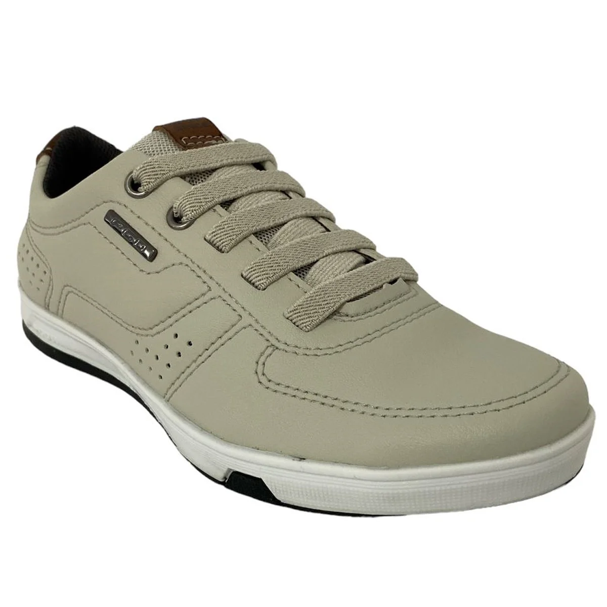 Sapatenis Pegada 370418 Infantil Branco Bege 3