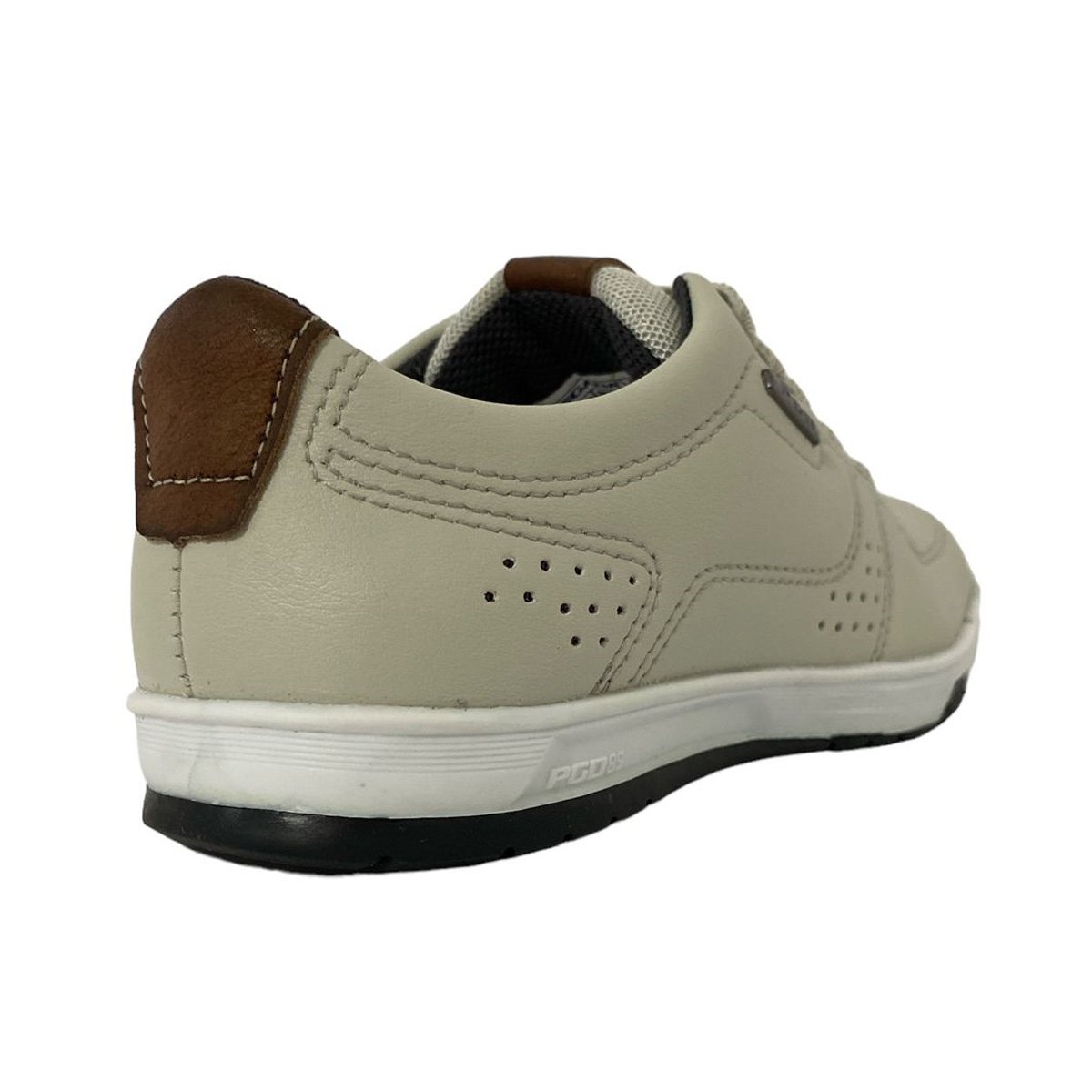 Sapatenis Pegada 370418 Infantil Branco Bege 4